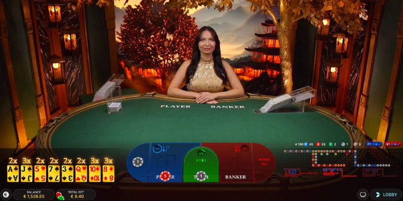 Khám phá Baccarat tại sảnh chơi uy tín casino tại nhà cái King88