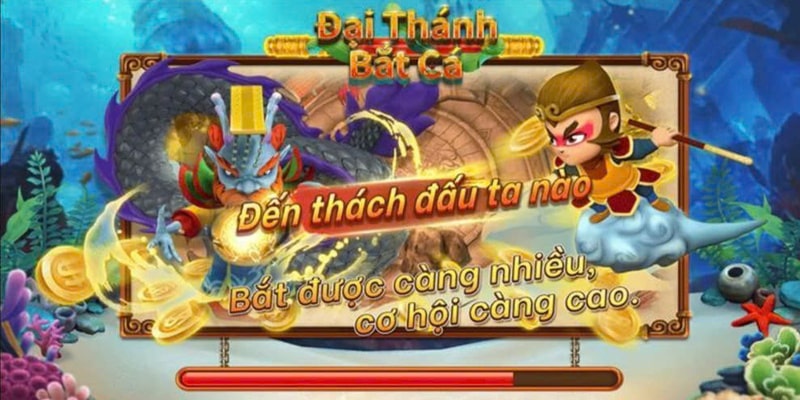 Đại Thánh Bắn Cá - Siêu Phẩm Đại Dương Hút Khách Tại King88