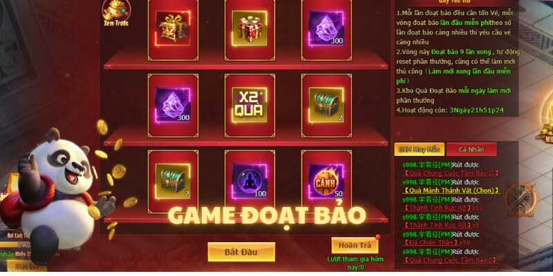 Bạn đã biết đến dịch vụ game đoạt bảo KING88 chưa?